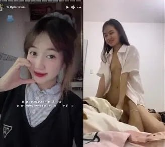 Video hot: Tú Uyên đẹp mê say, làm tình quá chất trong trang phục học sinh